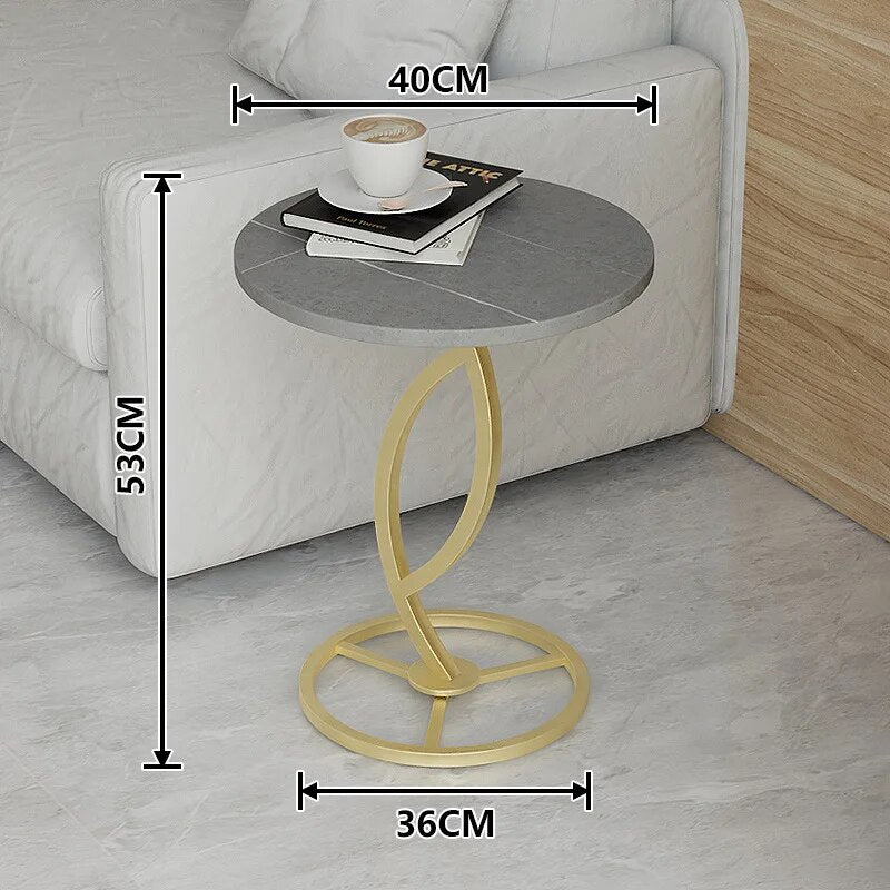 Round Small Side Table - Homevalley.co.uk