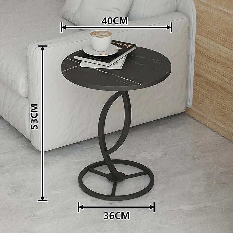 Round Small Side Table - Homevalley.co.uk