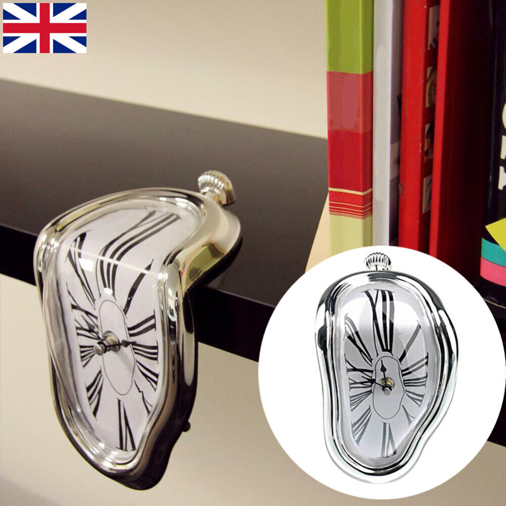 Salvador Dali Surrealistic Distorted Melting Clock - Homevalley.co.uk