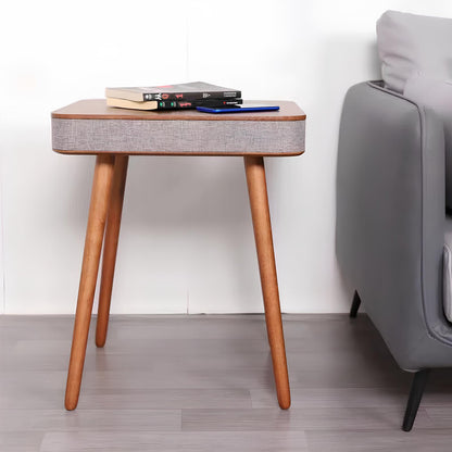 Smart Coffee Table with HIFI Bluetooth Speaker Wireless Charging Side Table - Homevalley.co.uk