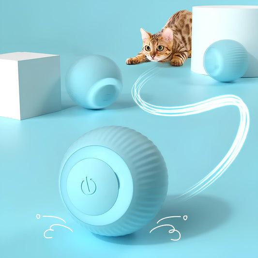 Smart Rotating Automatic Electric Cat Ball Toy - Homevalley.co.uk