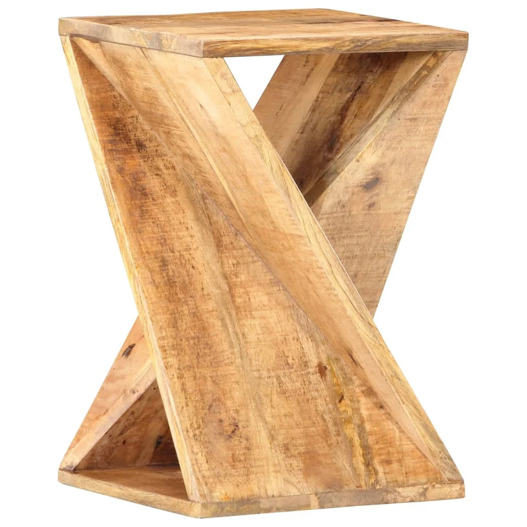 Solid Acacia Wood Coffee End Side Table - Homevalley.co.uk
