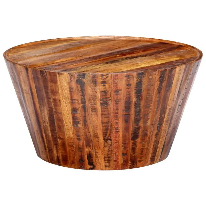 Solid raw mango wood coffee table - Homevalley.co.uk