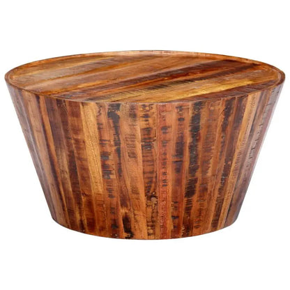 Solid raw mango wood coffee table - Homevalley.co.uk