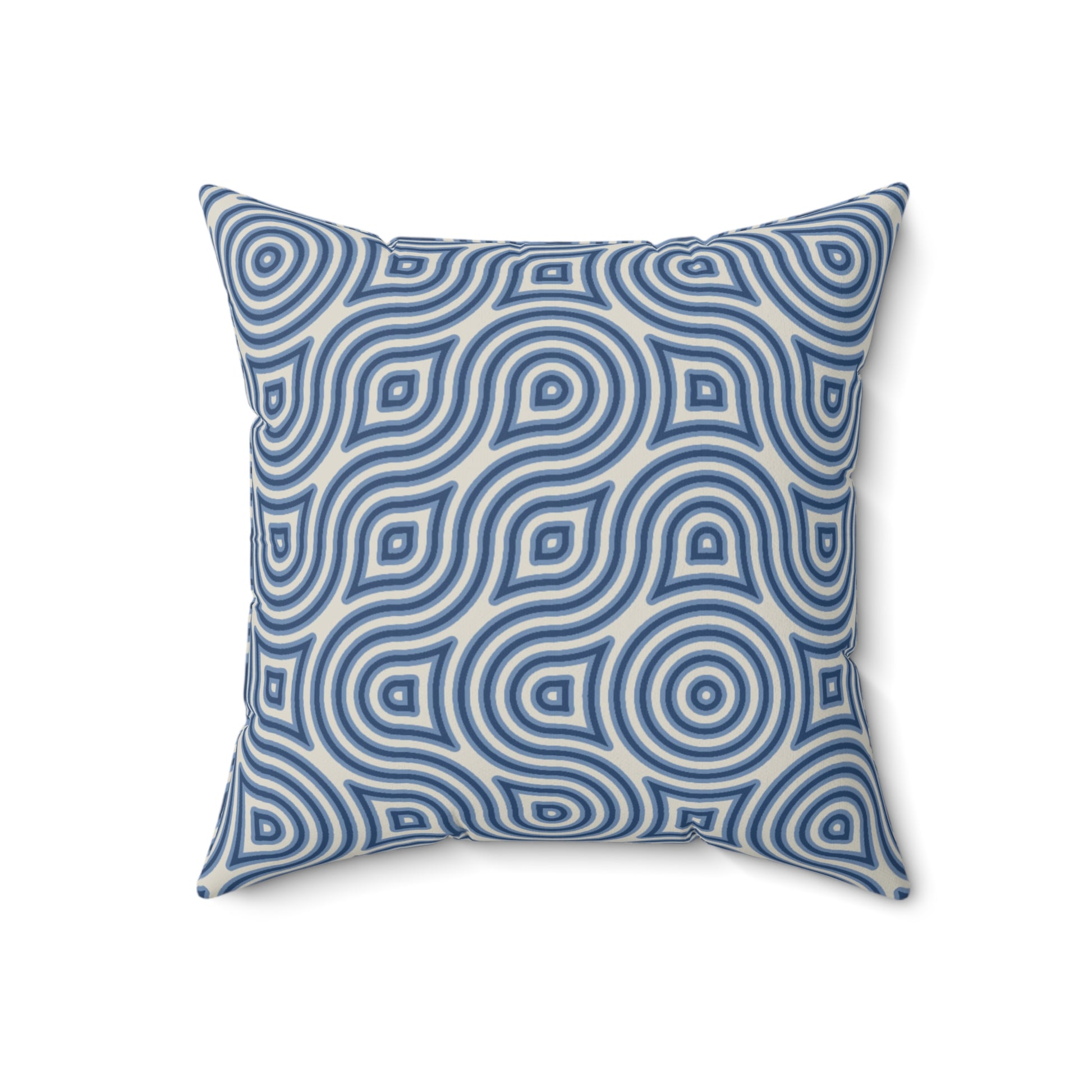 Spun Polyester Square Pillow - Homevalley.co.uk