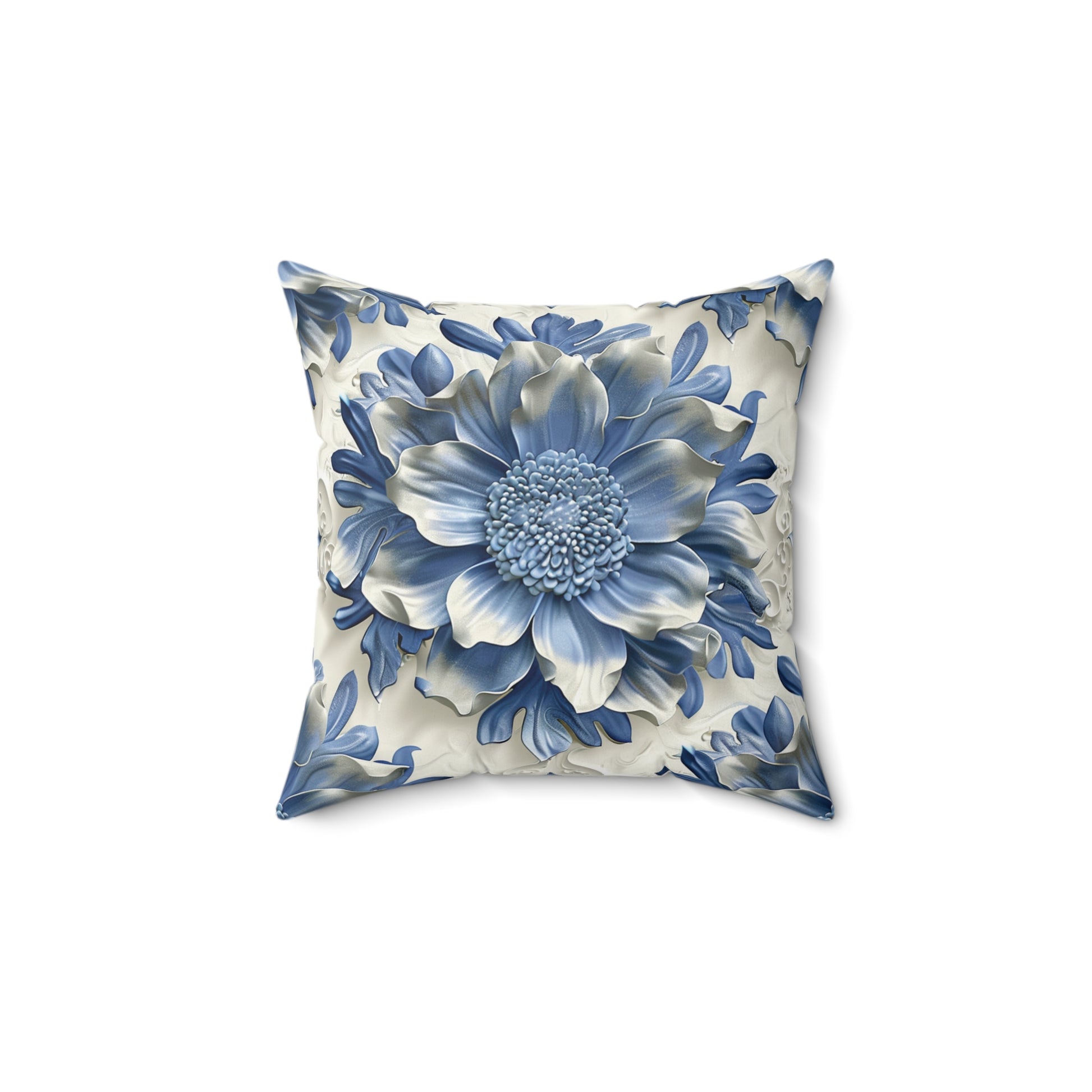 Spun Polyester Square Pillow - Homevalley.co.uk