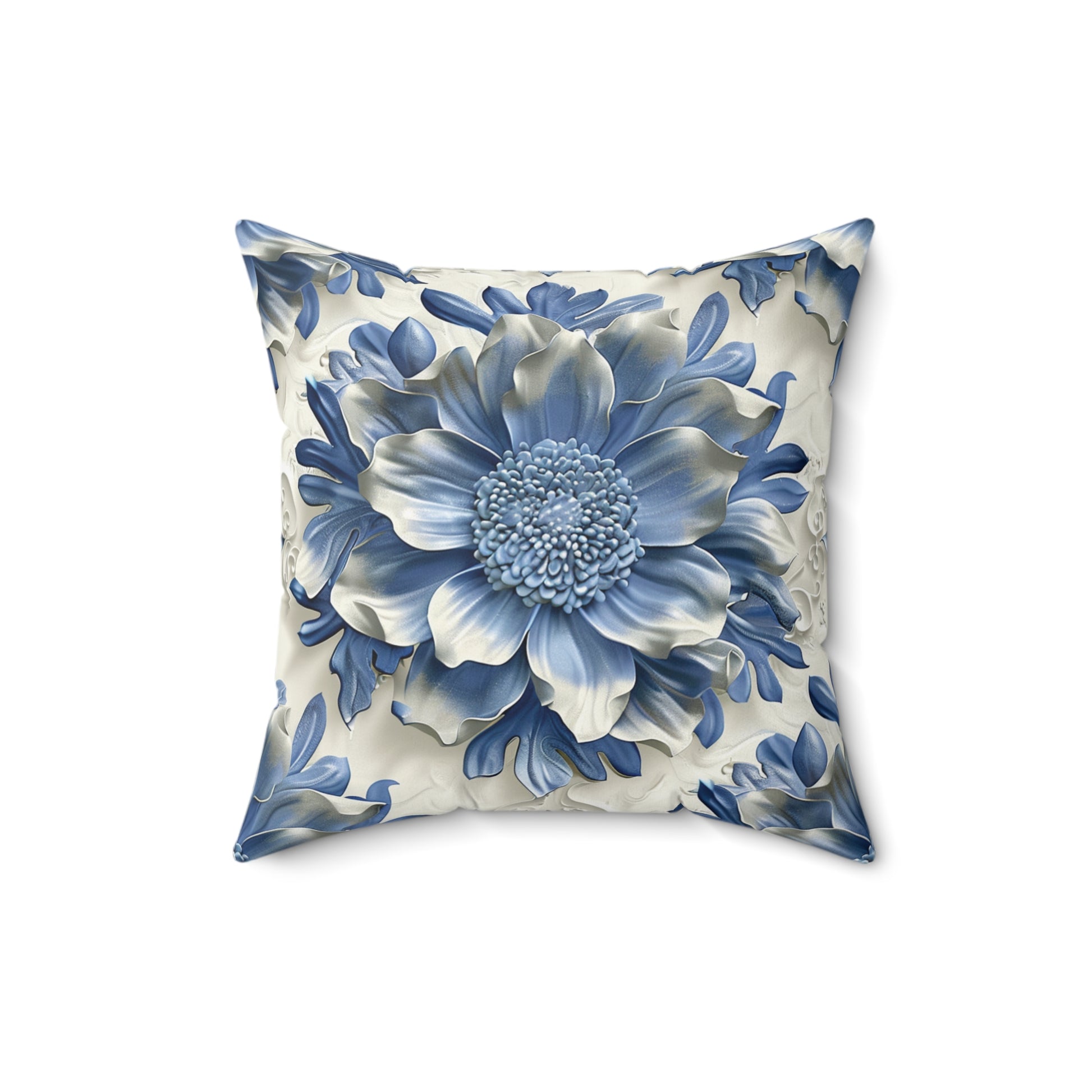 Spun Polyester Square Pillow - Homevalley.co.uk