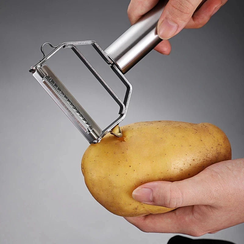 Stainless Steel Multifunctional Vegetable Fruit Peeler - Homevalley.co.uk