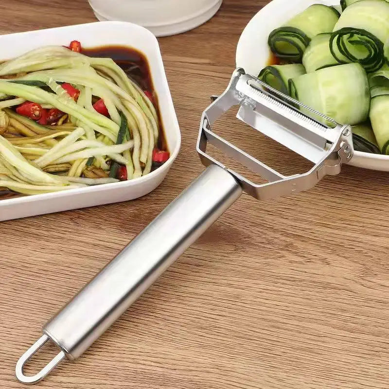 Stainless Steel Multifunctional Vegetable Fruit Peeler - Homevalley.co.uk