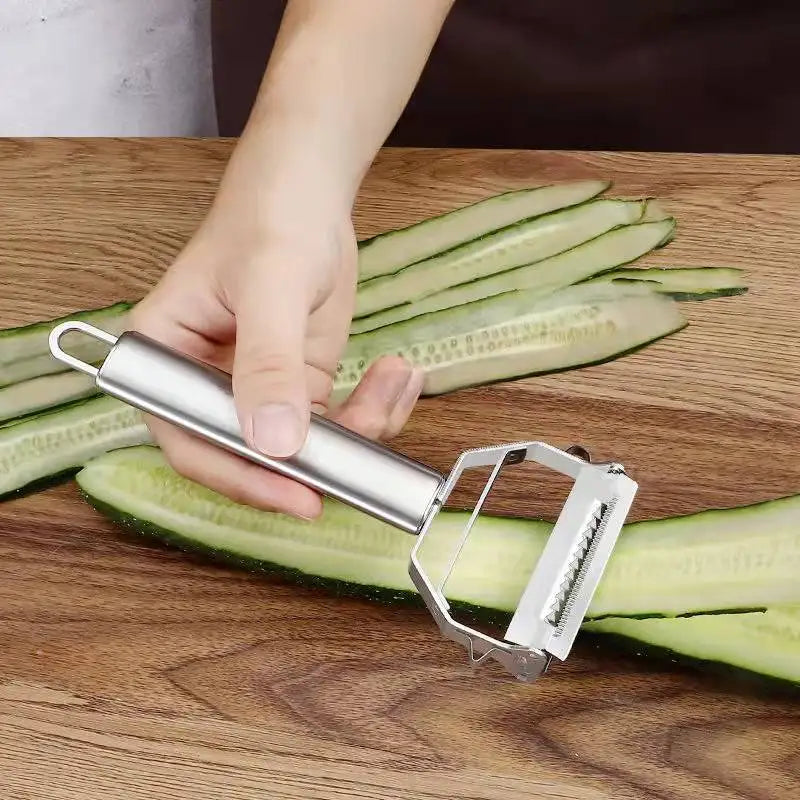 Stainless Steel Multifunctional Vegetable Fruit Peeler - Homevalley.co.uk