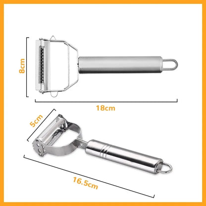 Stainless Steel Multifunctional Vegetable Fruit Peeler - Homevalley.co.uk