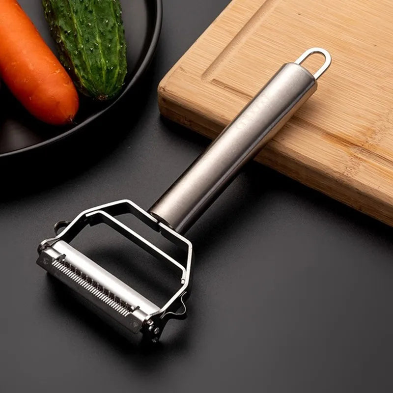 Stainless Steel Multifunctional Vegetable Fruit Peeler - Homevalley.co.uk