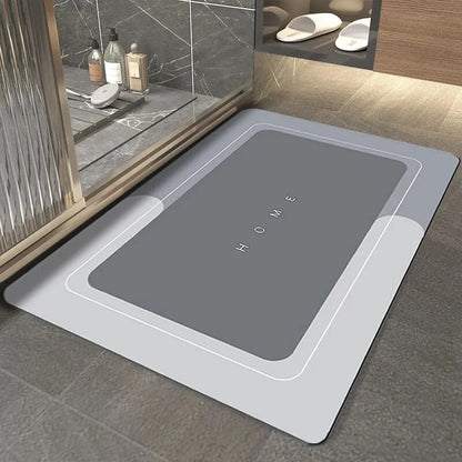 Super Absorbent Non-Slip Bathroom Mat – Quick-Drying and Safe for Wet Floors - Homevalley.co.uk