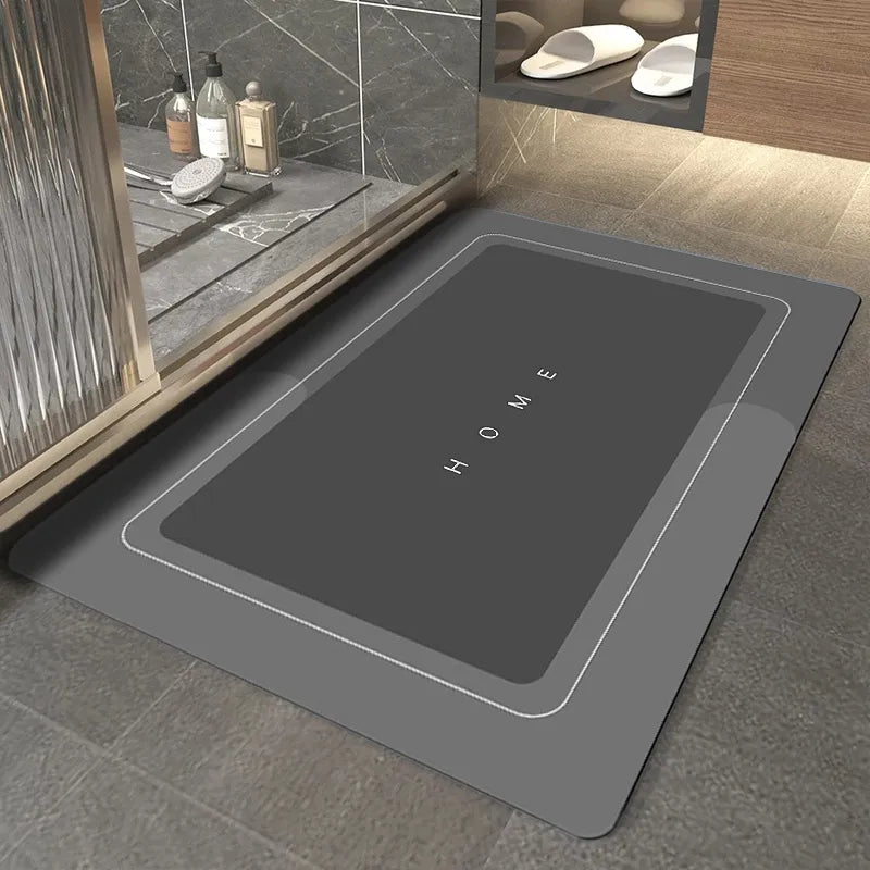Super Absorbent Non-Slip Bathroom Mat – Quick-Drying and Safe for Wet Floors - Homevalley.co.uk
