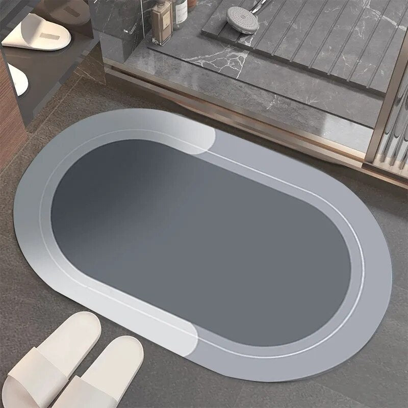 Super Absorbent Non-Slip Bathroom Mat – Quick-Drying and Safe for Wet Floors - Homevalley.co.uk