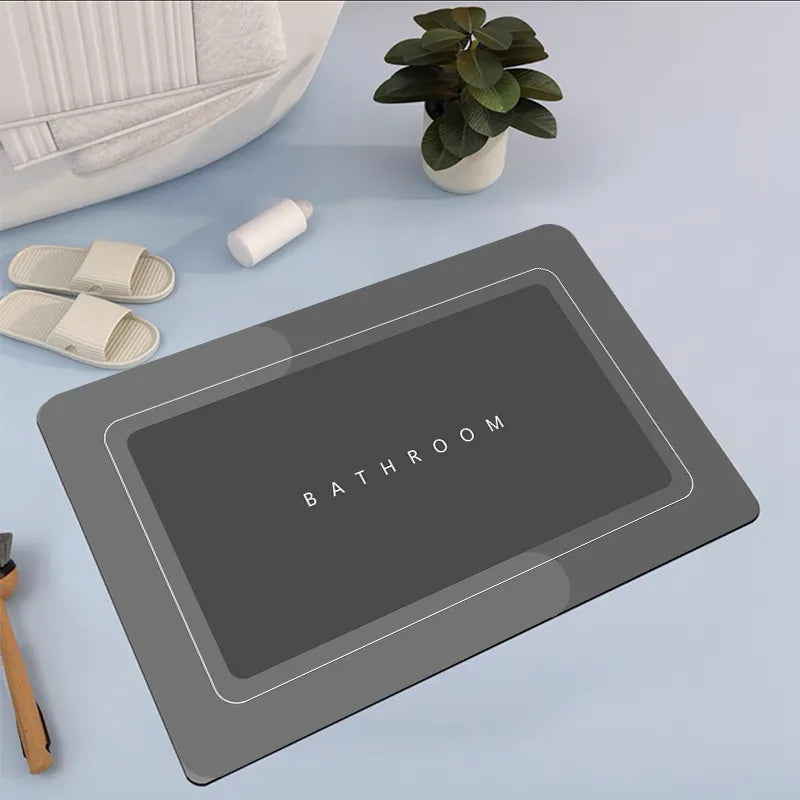 Super Absorbent Non-Slip Bathroom Mat – Quick-Drying and Safe for Wet Floors - Homevalley.co.uk