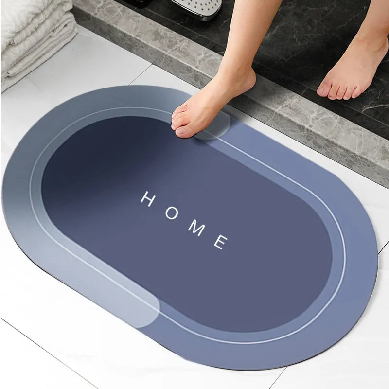 Super Absorbent Non-Slip Bathroom Mat – Quick-Drying and Safe for Wet Floors - Homevalley.co.uk