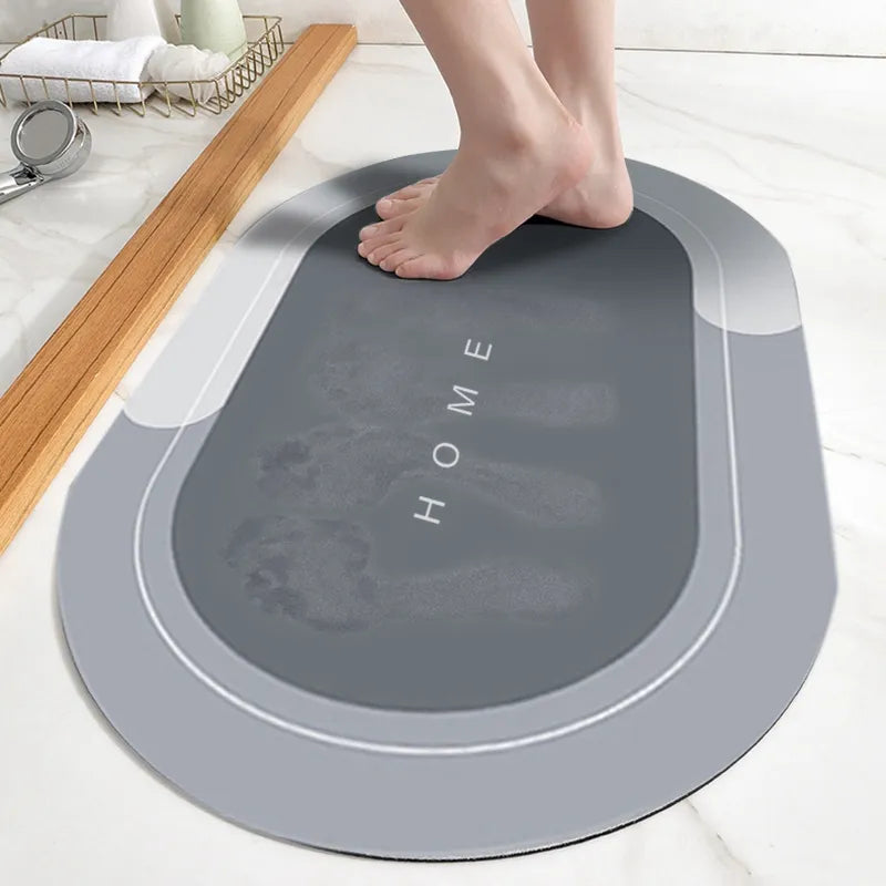 Super Absorbent Non-Slip Bathroom Mat – Quick-Drying and Safe for Wet Floors - Homevalley.co.uk