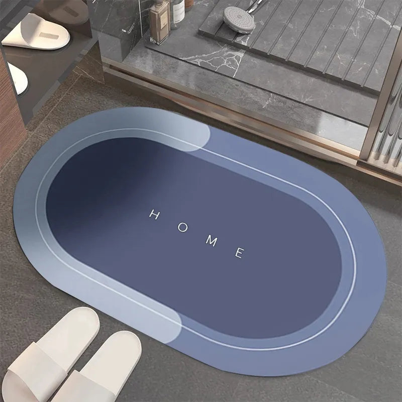 Super Absorbent Non-Slip Bathroom Mat – Quick-Drying and Safe for Wet Floors - Homevalley.co.uk