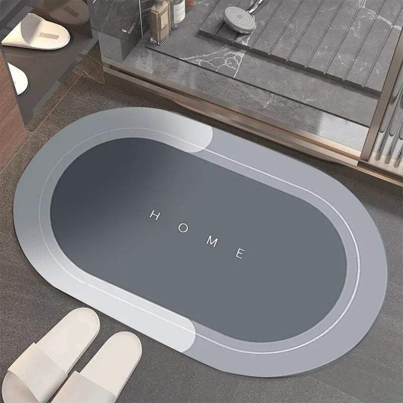 Super Absorbent Non-Slip Bathroom Mat – Quick-Drying and Safe for Wet Floors - Homevalley.co.uk