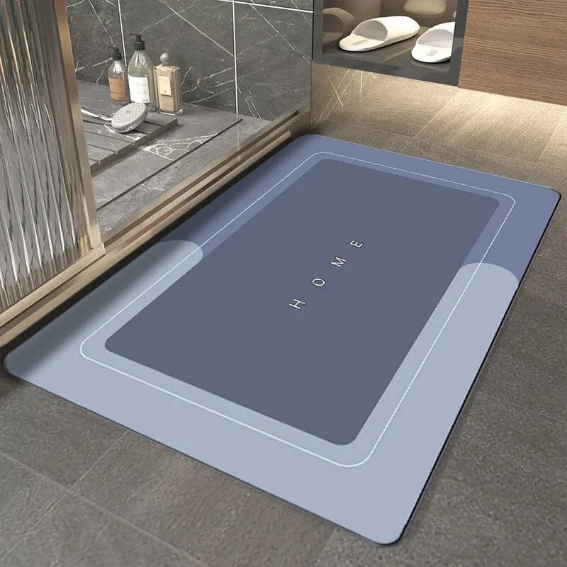 Super Absorbent Non-Slip Bathroom Mat – Quick-Drying and Safe for Wet Floors - Homevalley.co.uk