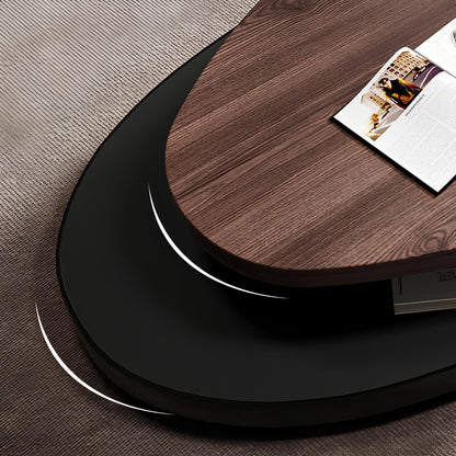 Swivel Oval Coffee Table - Homevalley.co.uk