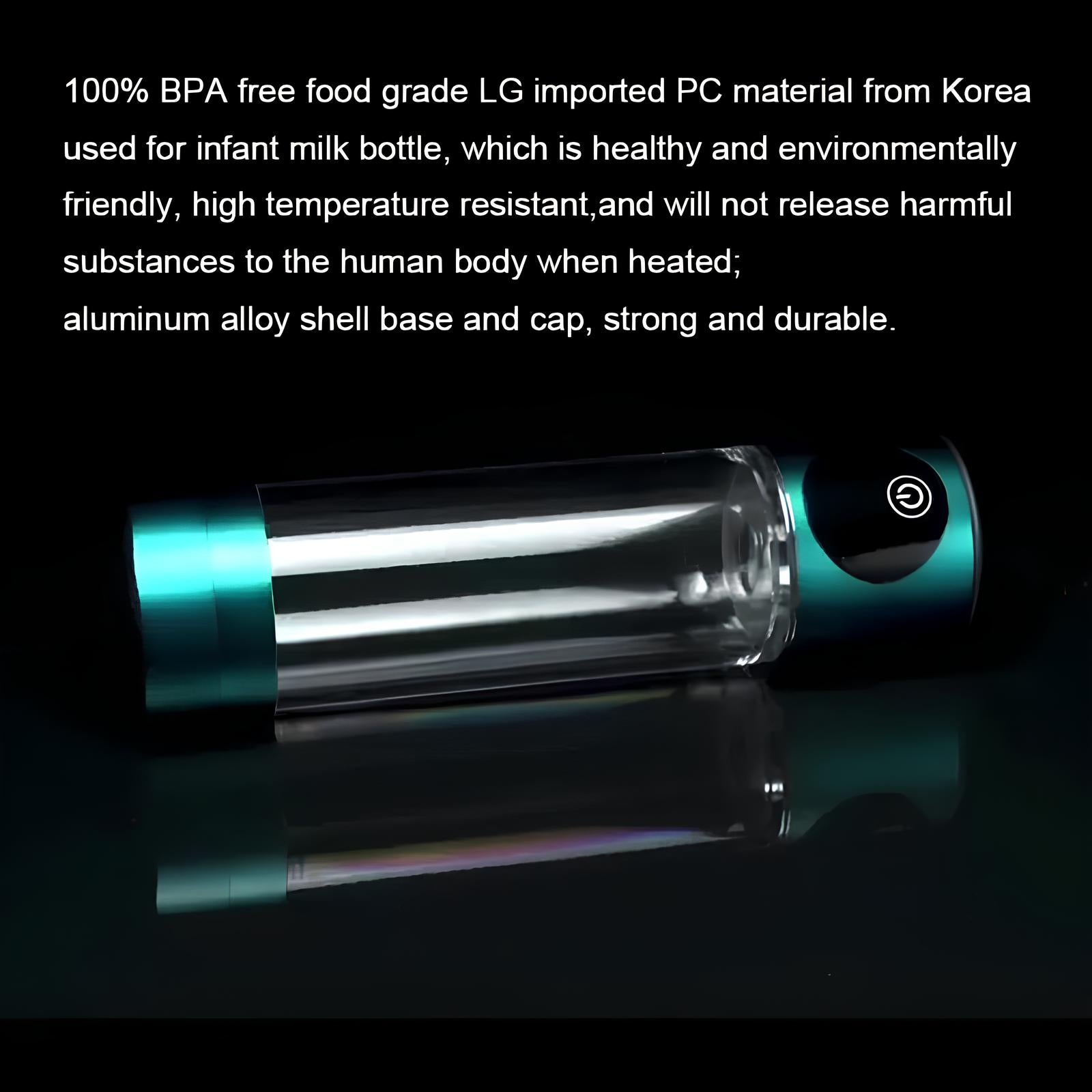 The 8th Generation 5000ppb SPE PEM High Concentration Hydrogen Ionizer Water Bottle - Homevalley.co.uk