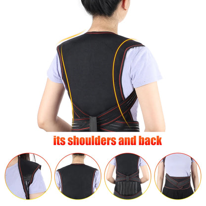 Tourmaline Magnetic Self-Heating Thermal Vest, Waist Brace, Lumbar Pad, Corset, Pain Relief - Homevalley.co.uk