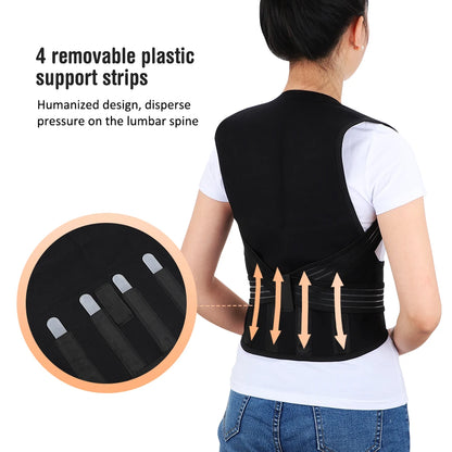 Tourmaline Magnetic Self-Heating Thermal Vest, Waist Brace, Lumbar Pad, Corset, Pain Relief - Homevalley.co.uk