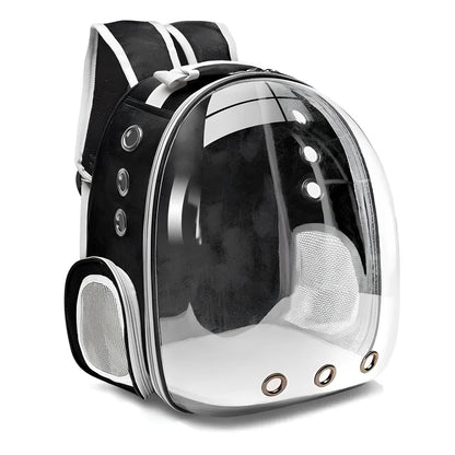Transparent Capsule Bubble Breathable Travel Pet Carrier Backpack - Homevalley.co.uk