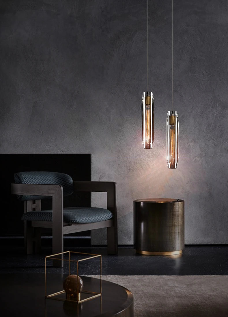 Transparent Crystal LED Pendant - Homevalley.co.uk