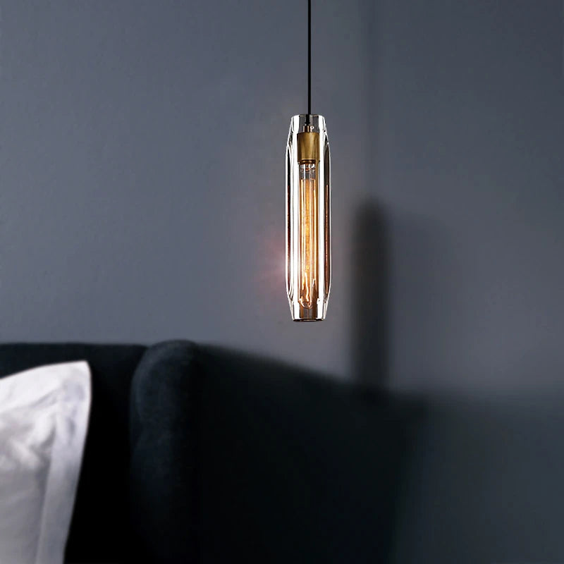 Transparent Crystal LED Pendant - Homevalley.co.uk