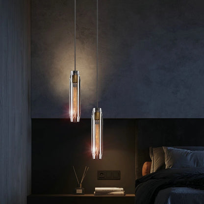 Transparent Crystal LED Pendant - Homevalley.co.uk