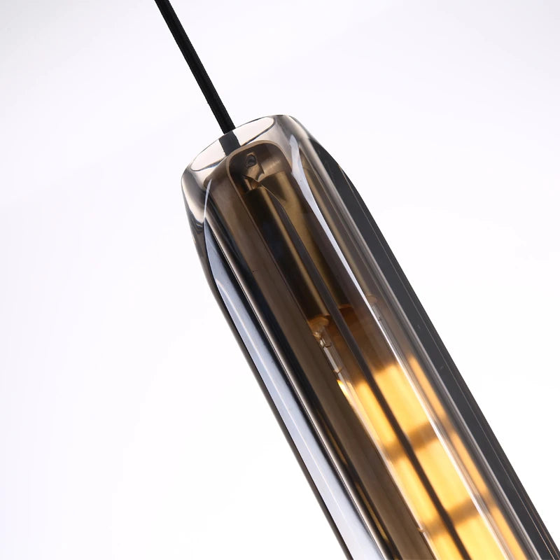 Transparent Crystal LED Pendant - Homevalley.co.uk
