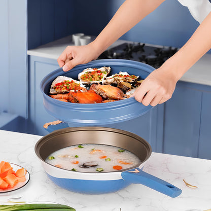 Two-Colour Titanium Non-Stick Frying Pan - Homevalley.co.uk