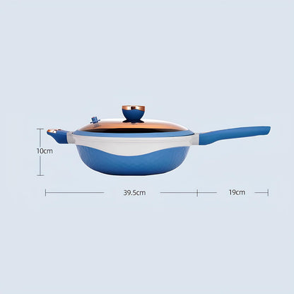 Two-Colour Titanium Non-Stick Frying Pan - Homevalley.co.uk