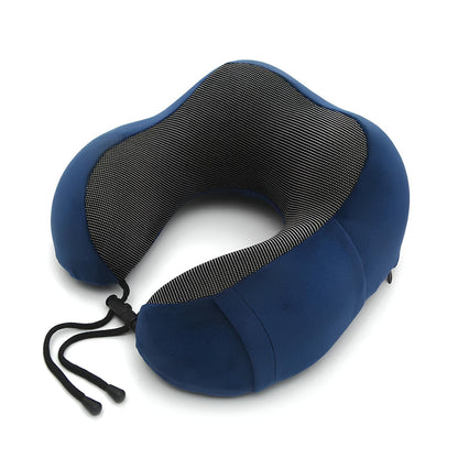 U Shaped Memory Foam Neck Pillow for Travel, Sleeping - Homevalley.co.uk
