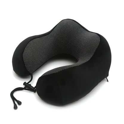 U Shaped Memory Foam Neck Pillow for Travel, Sleeping - Homevalley.co.uk