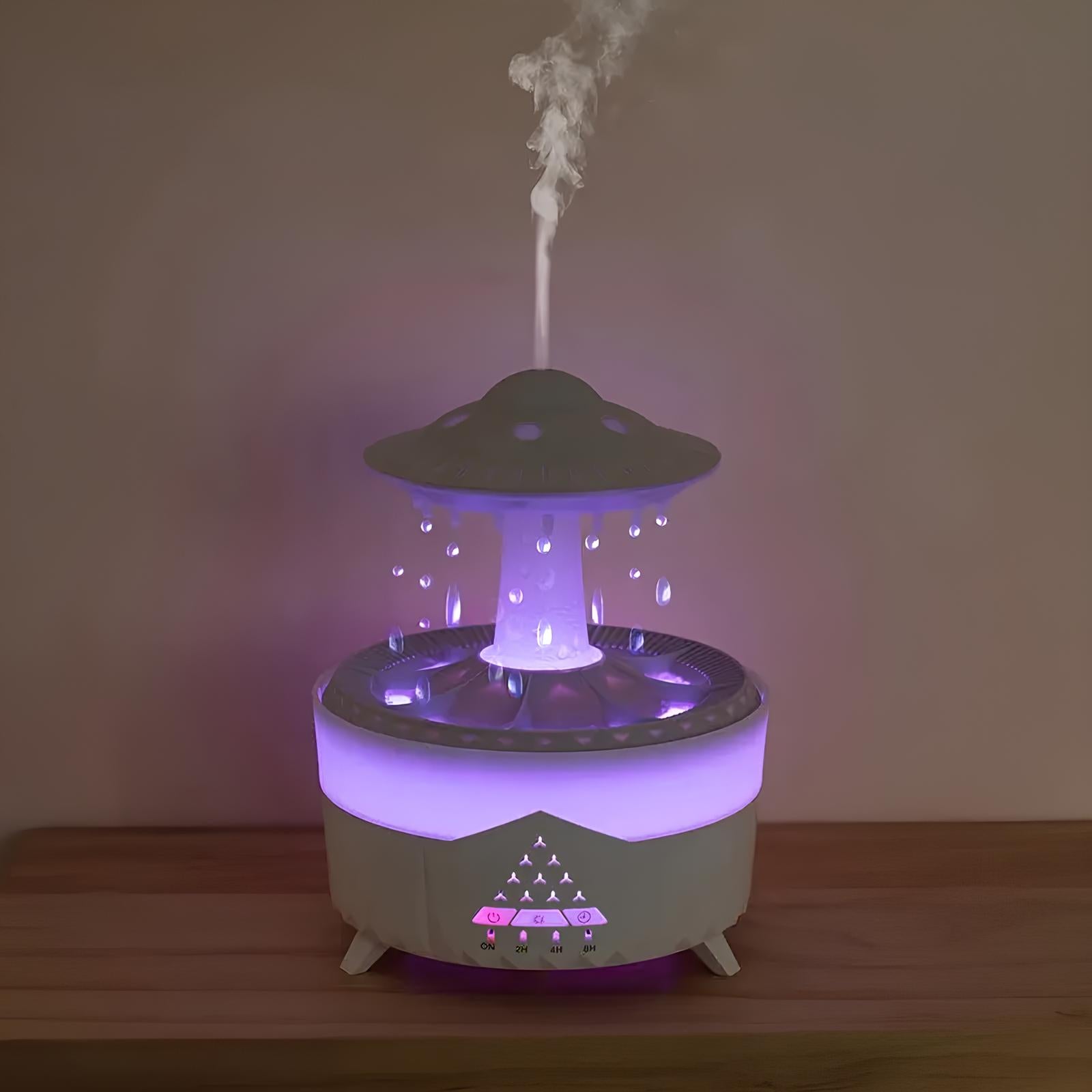 UFO Raindrop Humidifier, Aromatherapy, Air Diffuser - Homevalley.co.uk