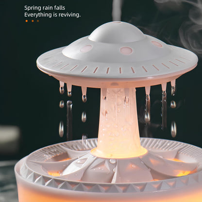 UFO Raindrop Humidifier, Aromatherapy, Air Diffuser - Homevalley.co.uk