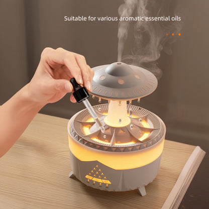 UFO Raindrop Humidifier, Aromatherapy, Air Diffuser - Homevalley.co.uk