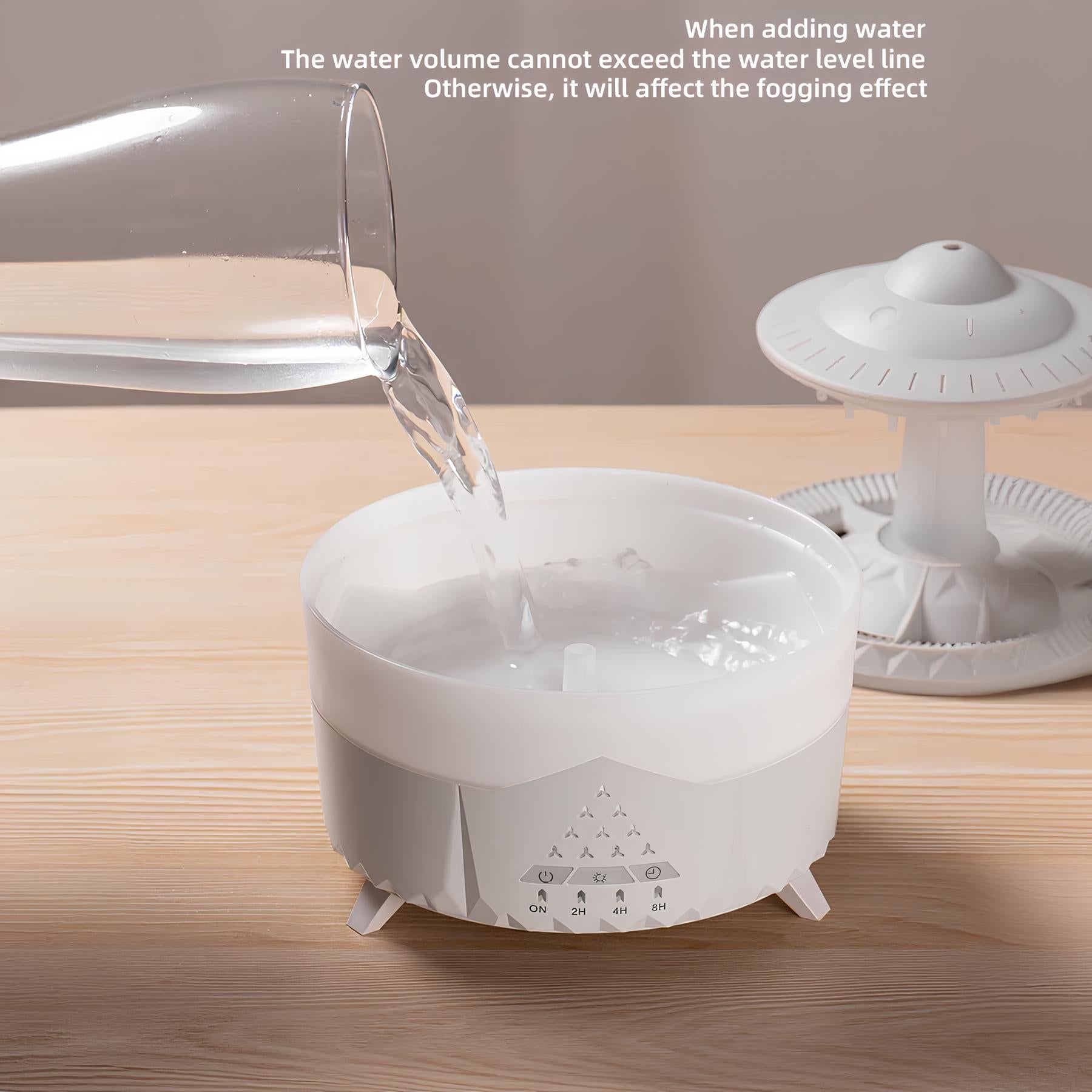 UFO Raindrop Humidifier, Aromatherapy, Air Diffuser - Homevalley.co.uk