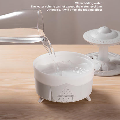 UFO Raindrop Humidifier, Aromatherapy, Air Diffuser - Homevalley.co.uk