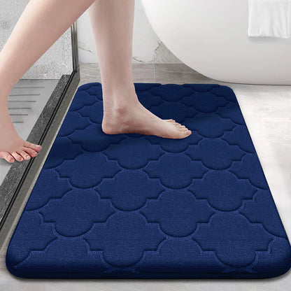 Water Absorbent Non-Slip Memory Foam Bathroom Mat – Soft, Quick-Drying, and Comfortable - Homevalley.co.uk