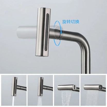 Waterfall Kitchen Faucet, 360° Rotation - Homevalley.co.uk