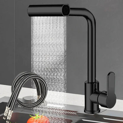 Waterfall Kitchen Faucet, 360° Rotation - Homevalley.co.uk