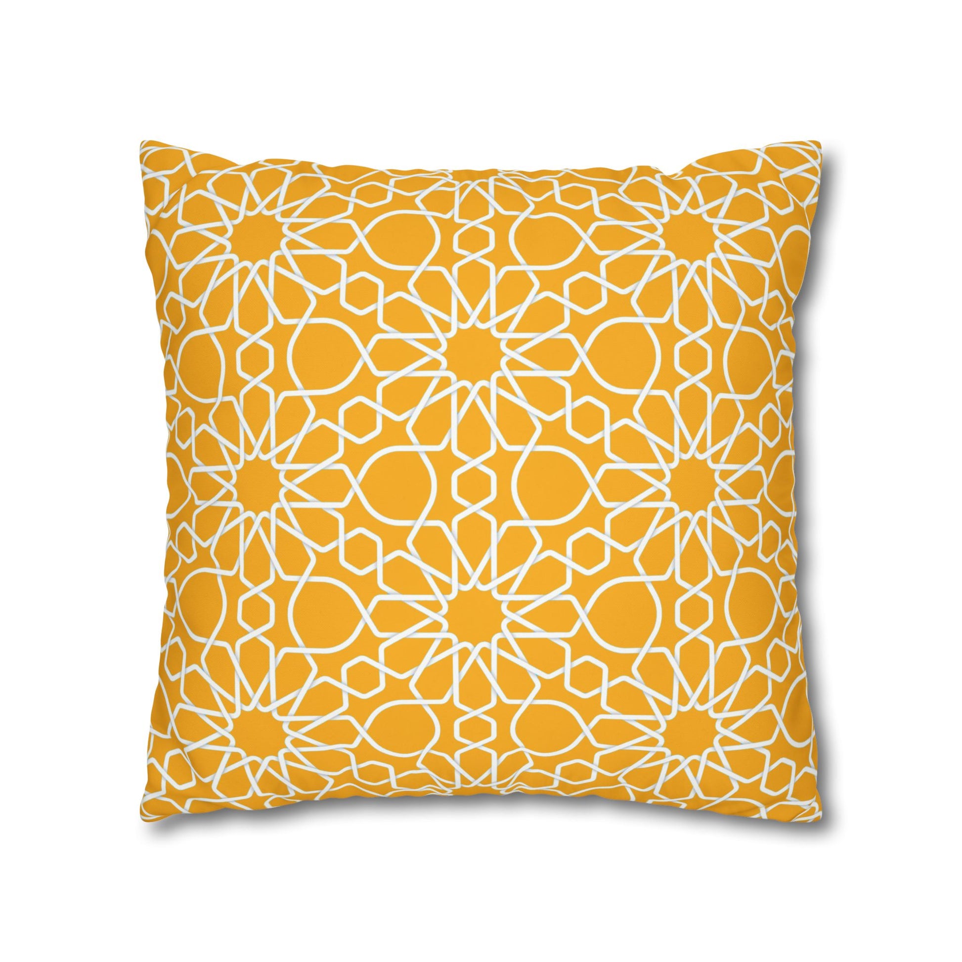 Wild Flowers Cushion Cover, Lilac and Yellow Flowers Cushion Cover, Floral Pillow, Botanical Pillow, Camomile Pillow - Homevalley.co.uk
