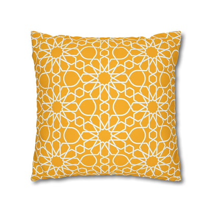 Wild Flowers Cushion Cover, Lilac and Yellow Flowers Cushion Cover, Floral Pillow, Botanical Pillow, Camomile Pillow - Homevalley.co.uk