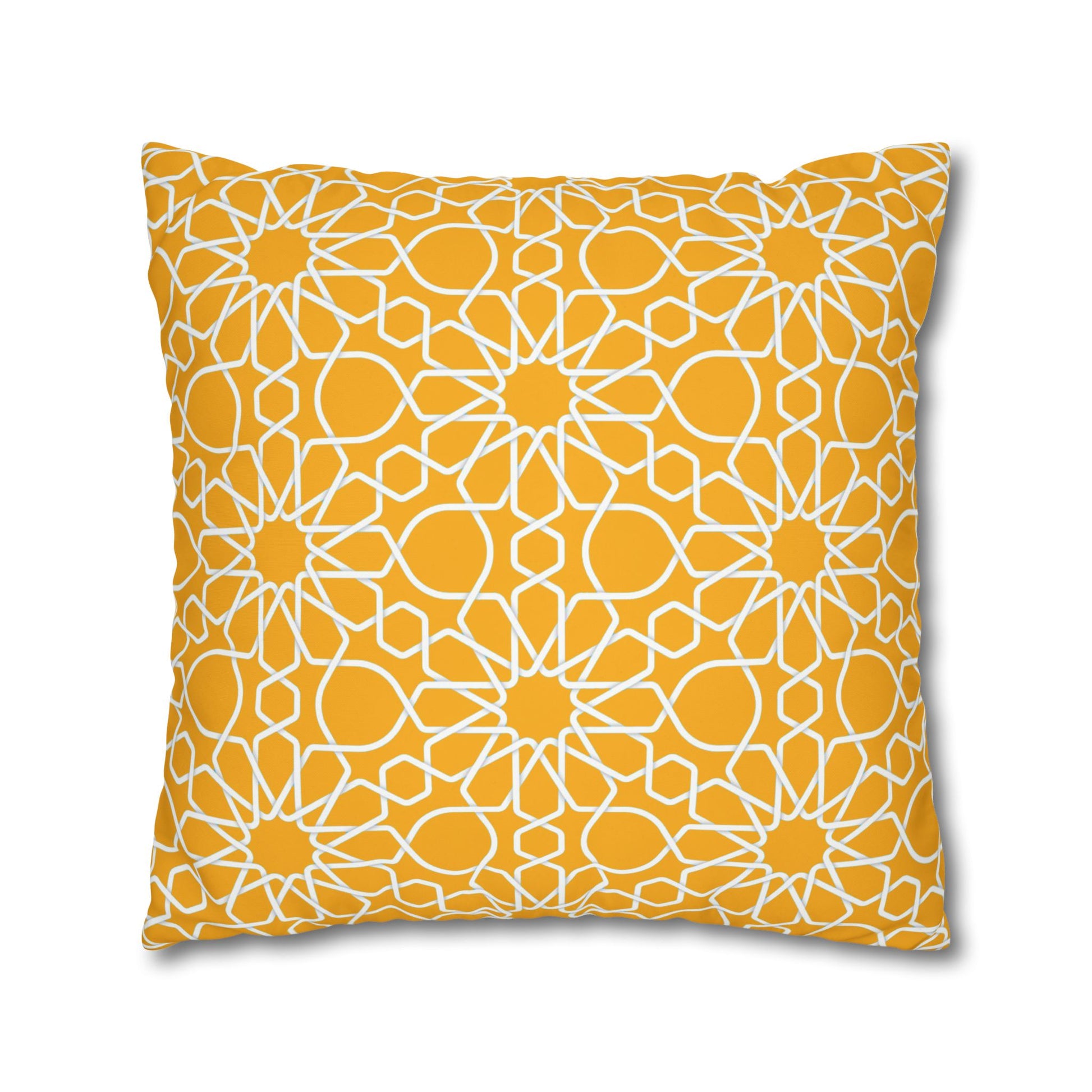 Wild Flowers Cushion Cover, Lilac and Yellow Flowers Cushion Cover, Floral Pillow, Botanical Pillow, Camomile Pillow - Homevalley.co.uk