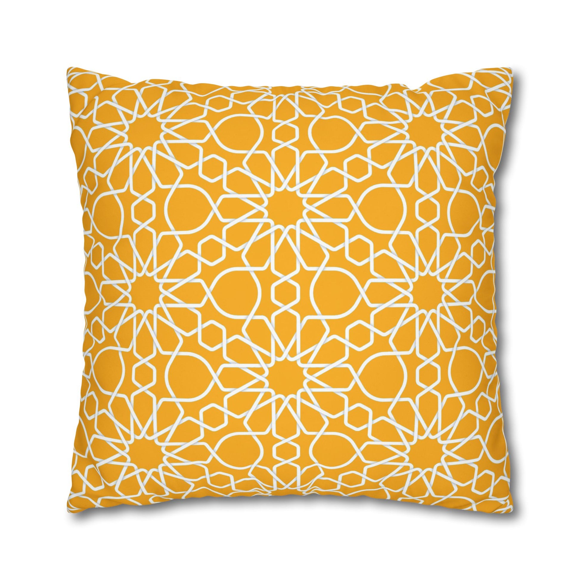 Wild Flowers Cushion Cover, Lilac and Yellow Flowers Cushion Cover, Floral Pillow, Botanical Pillow, Camomile Pillow - Homevalley.co.uk